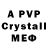 A PVP кристаллы 3)PEI